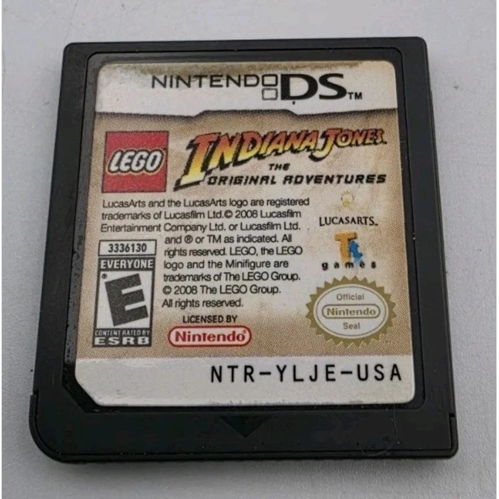 LEGO Indiana Jones The Original Adventures Nintendo DS Game NTR-YLJE-USA